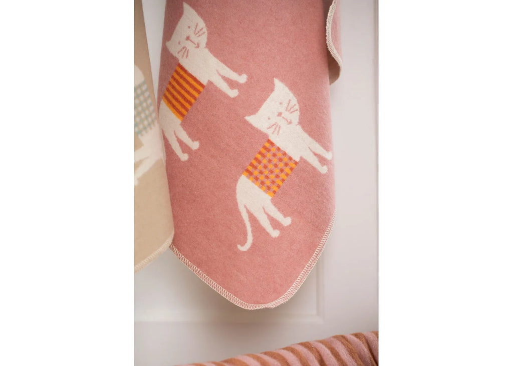 Coperta Flanella - Gattini Rosa - David Fussenegger - immagine 4