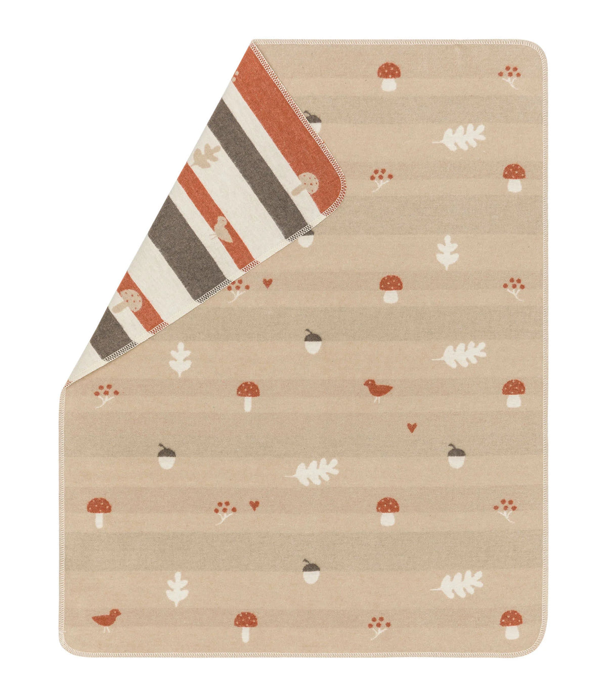 Coperta Flanella - Amici del Bosco Naturale - David Fussenegger