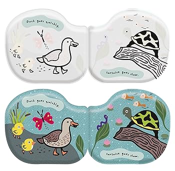 Libro Da Bagno Color Me Sagomato - Duck & Friends