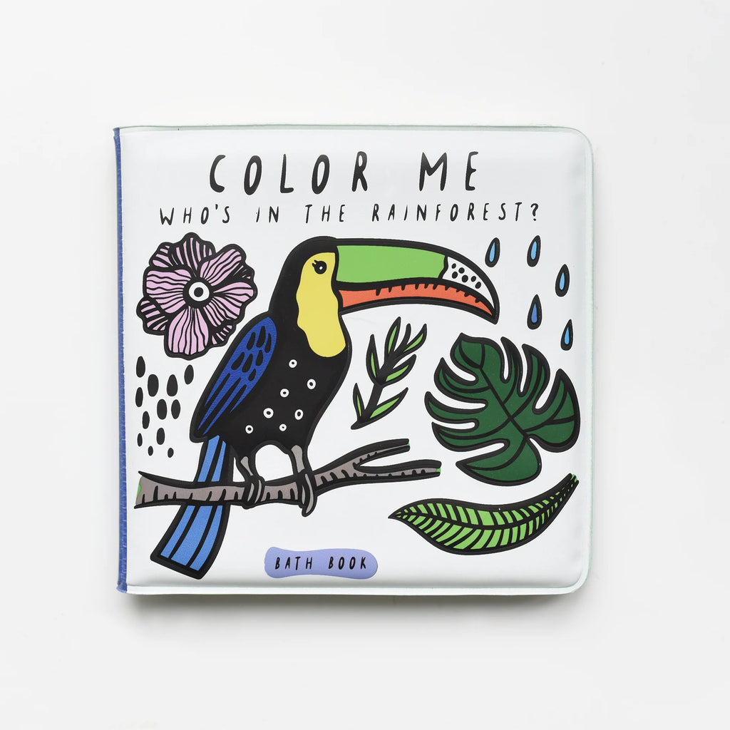 Libro Da Bagno Color Me - Rainforest
