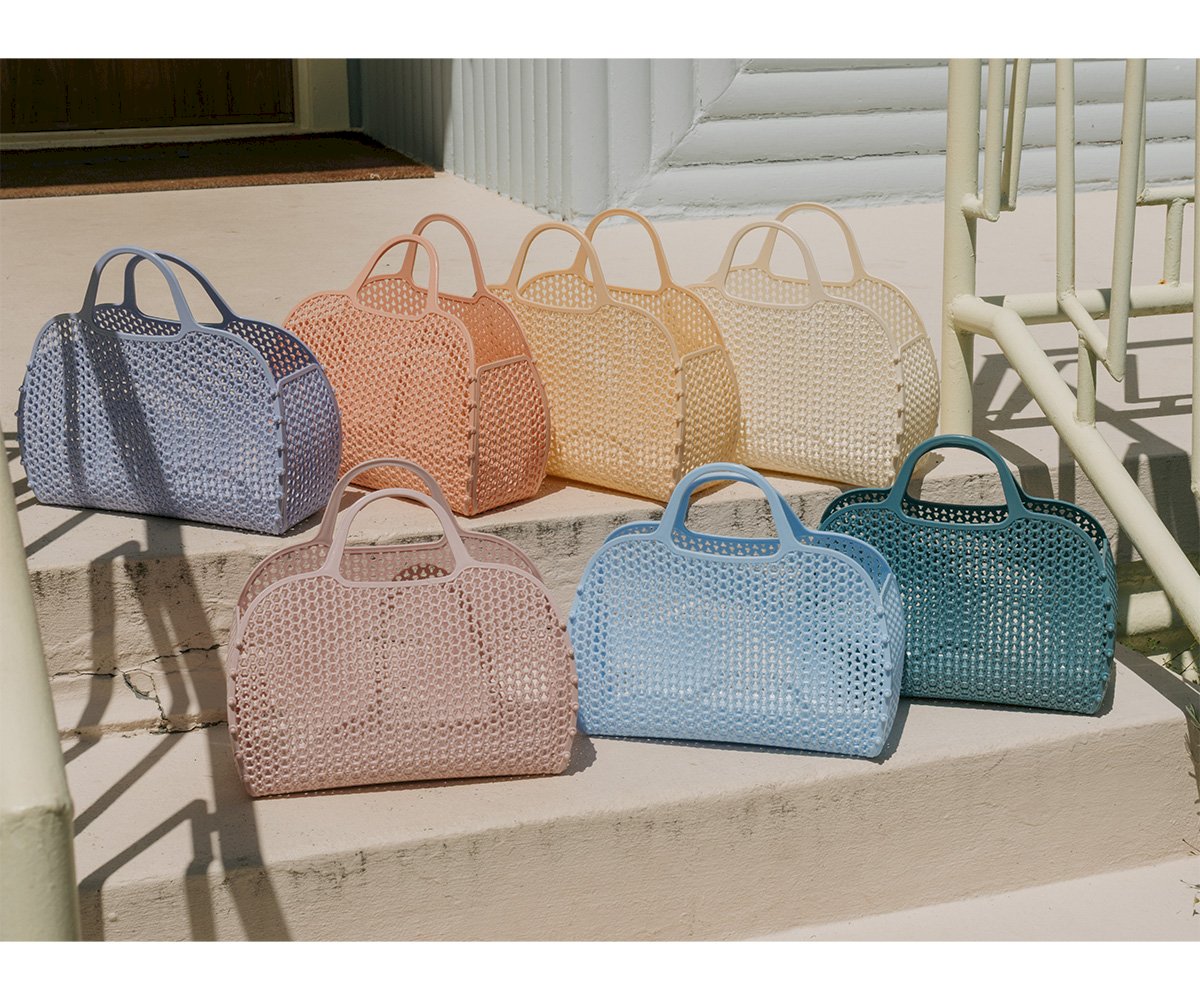 Borsa Plastica Traforata Vintage