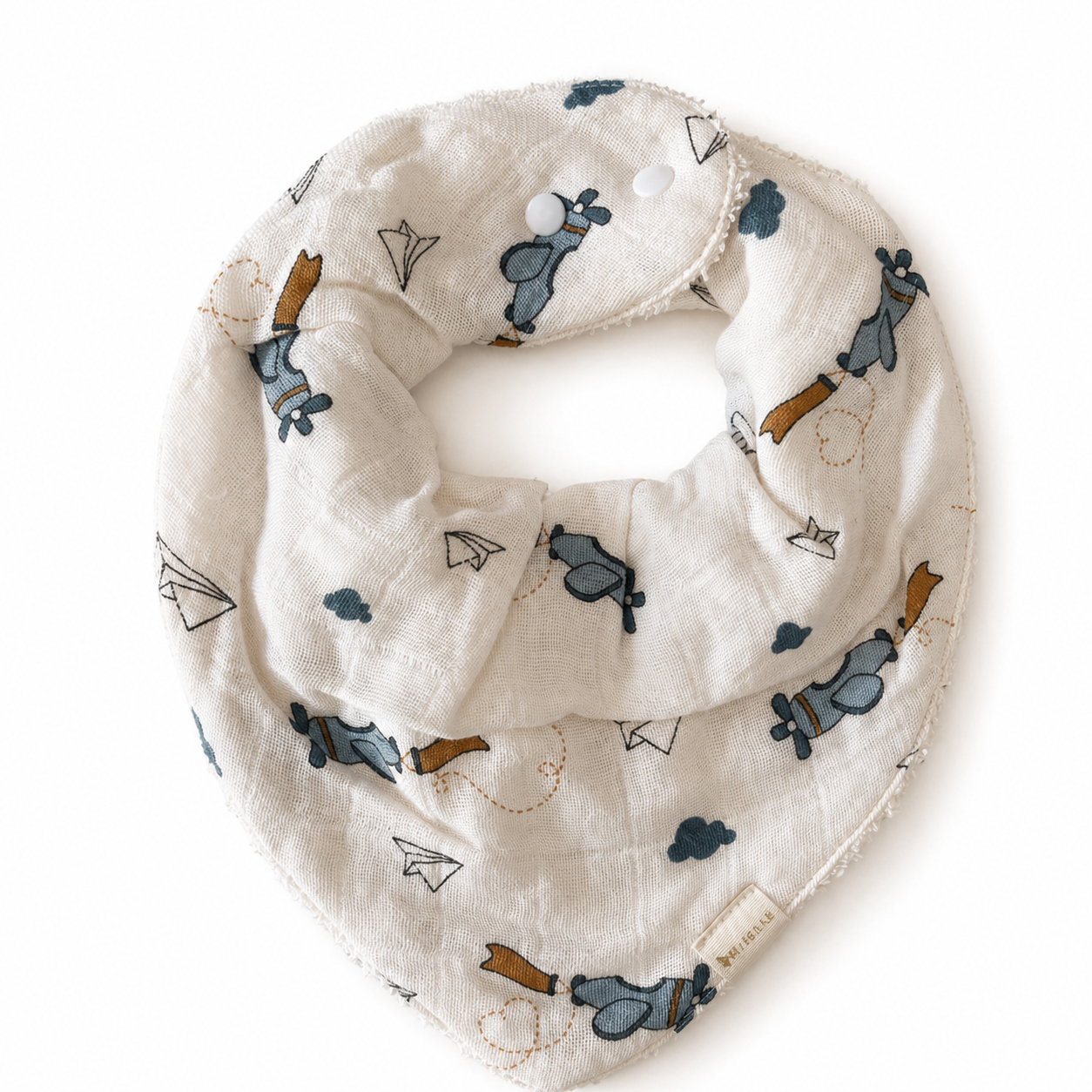 Bavetta Bandana – Aeroplano Blu