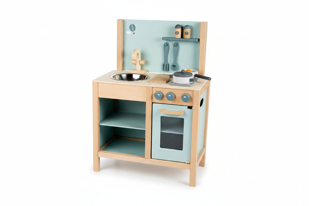 Cucina In Legno - Blu