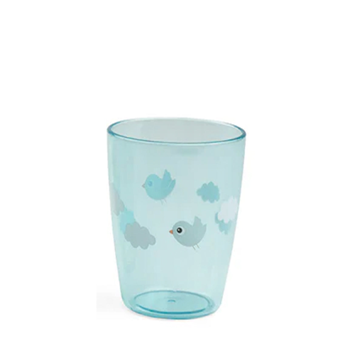 Mini Bicchiere 100% Acrilico - Uccellino Azzurro
