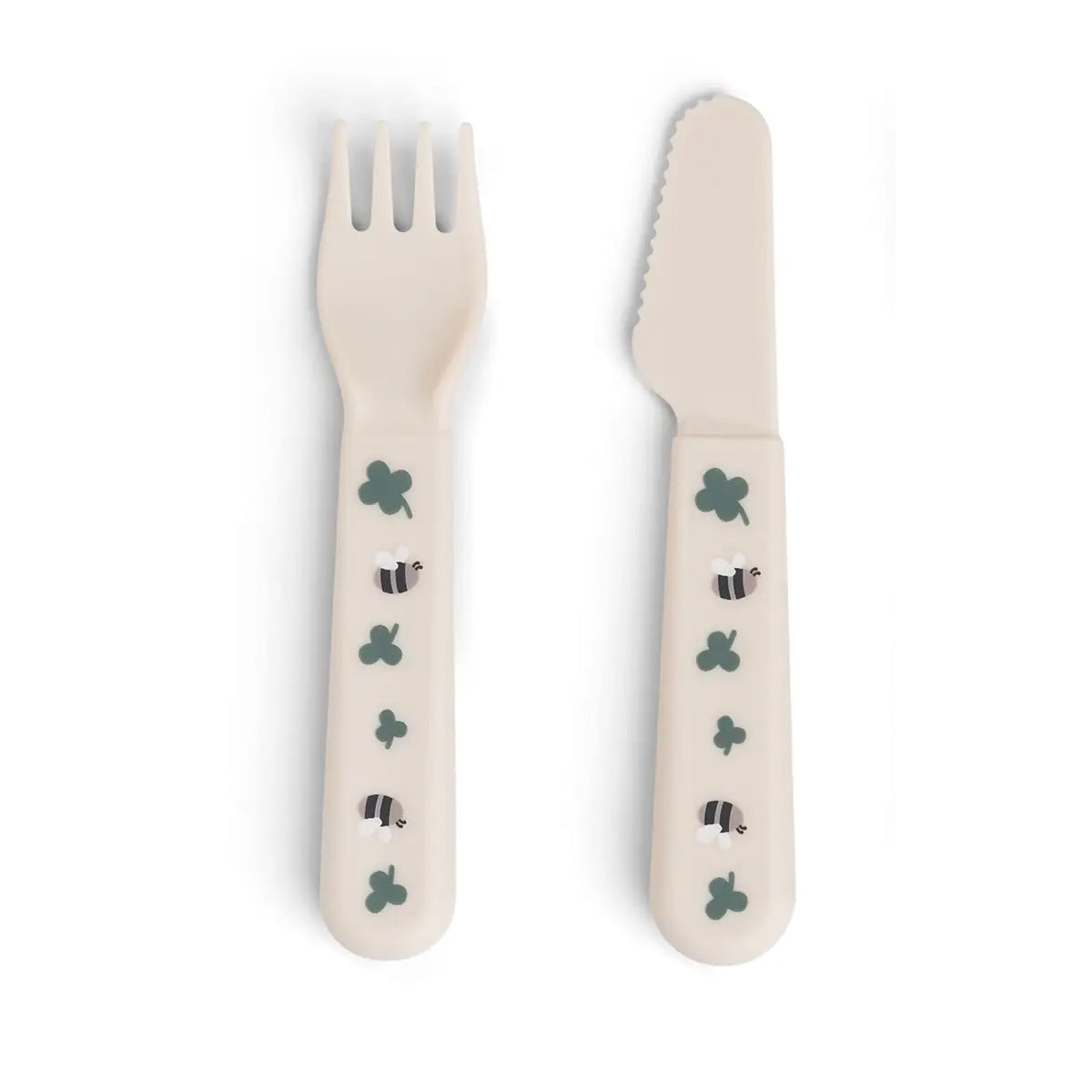 Set Posate  Da Apprendimento 100% PP Alimentare - Sabbia