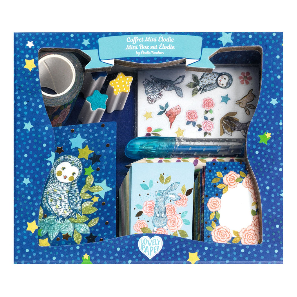 Mini Set Regalo Cancelleria - Blu