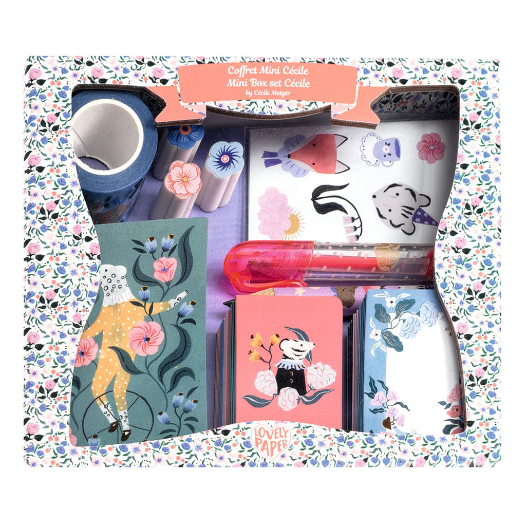 Mini Set Regalo Cancelleria - Fiori