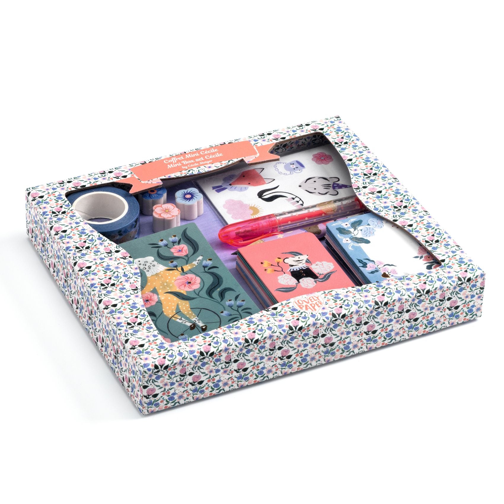 Mini Set Regalo Cancelleria - Fiori