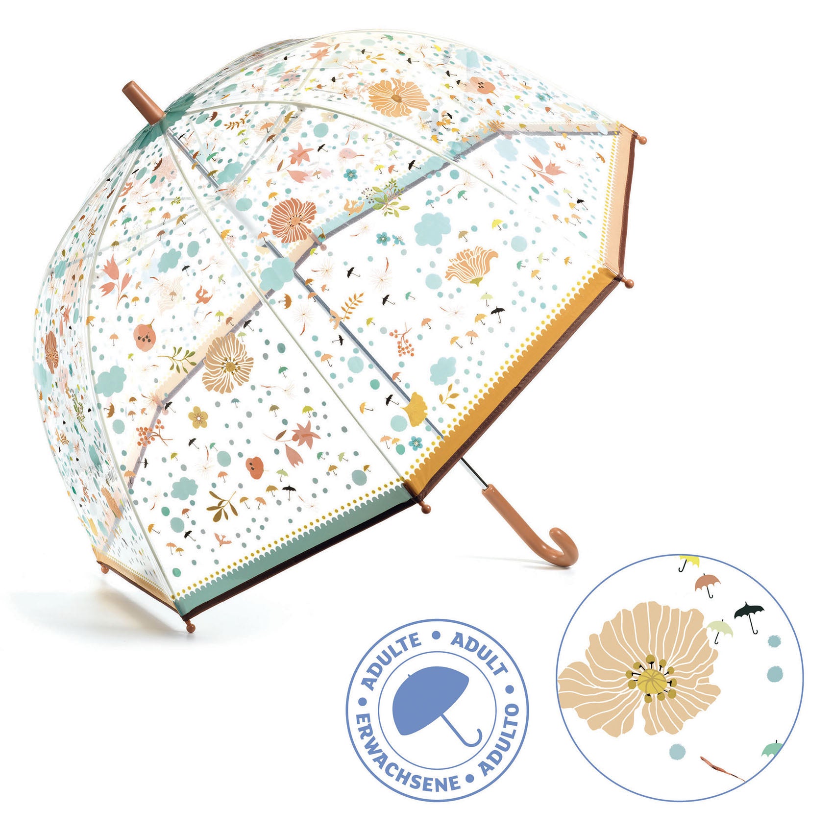 Ombrello Grande - Piccoli Fiori