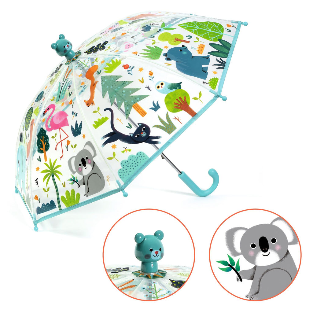 Ombrello Bambino - Orso Selvatico - Djeco - immagine 2