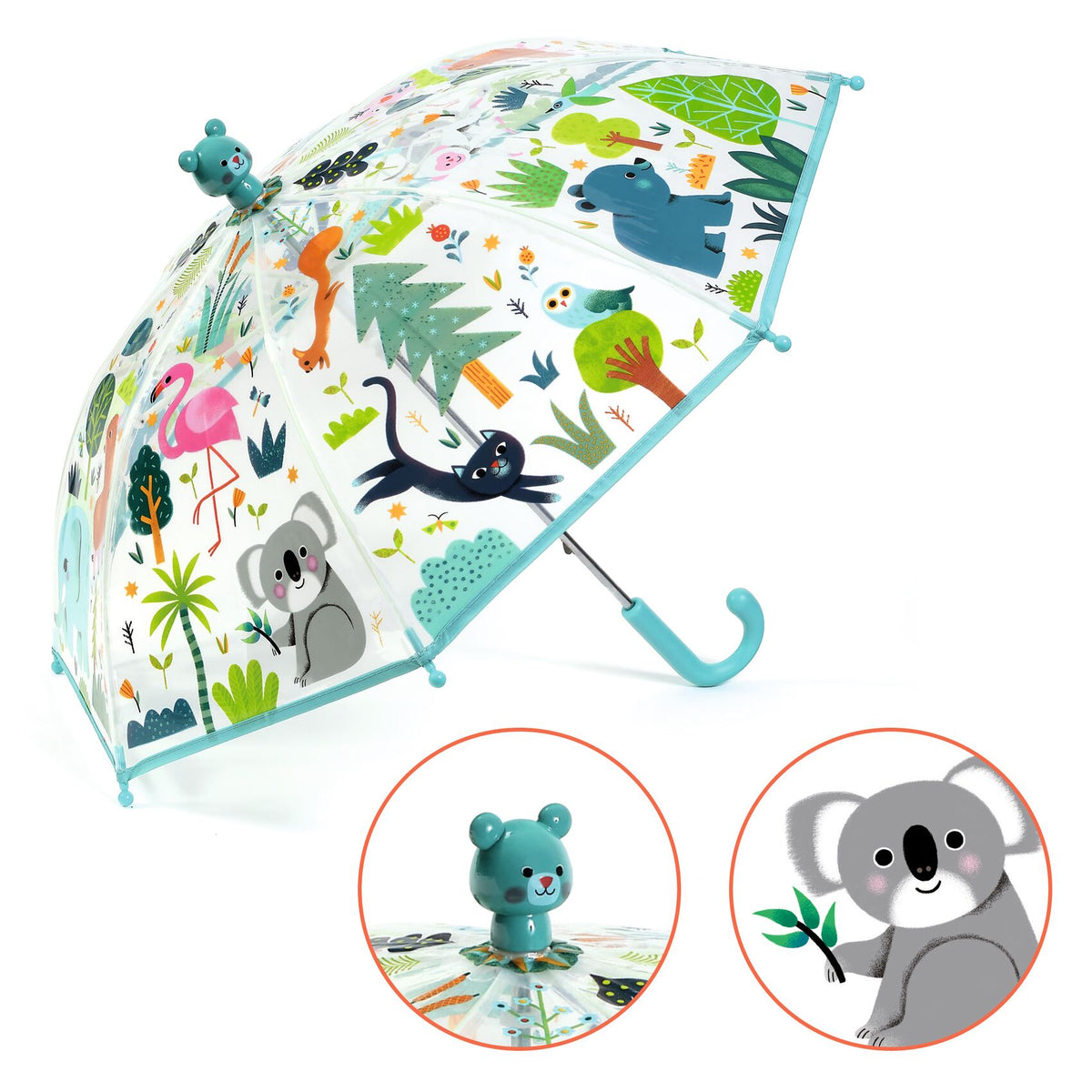 Ombrello Bambino - Orso Selvatico - Djeco - immagine 2
