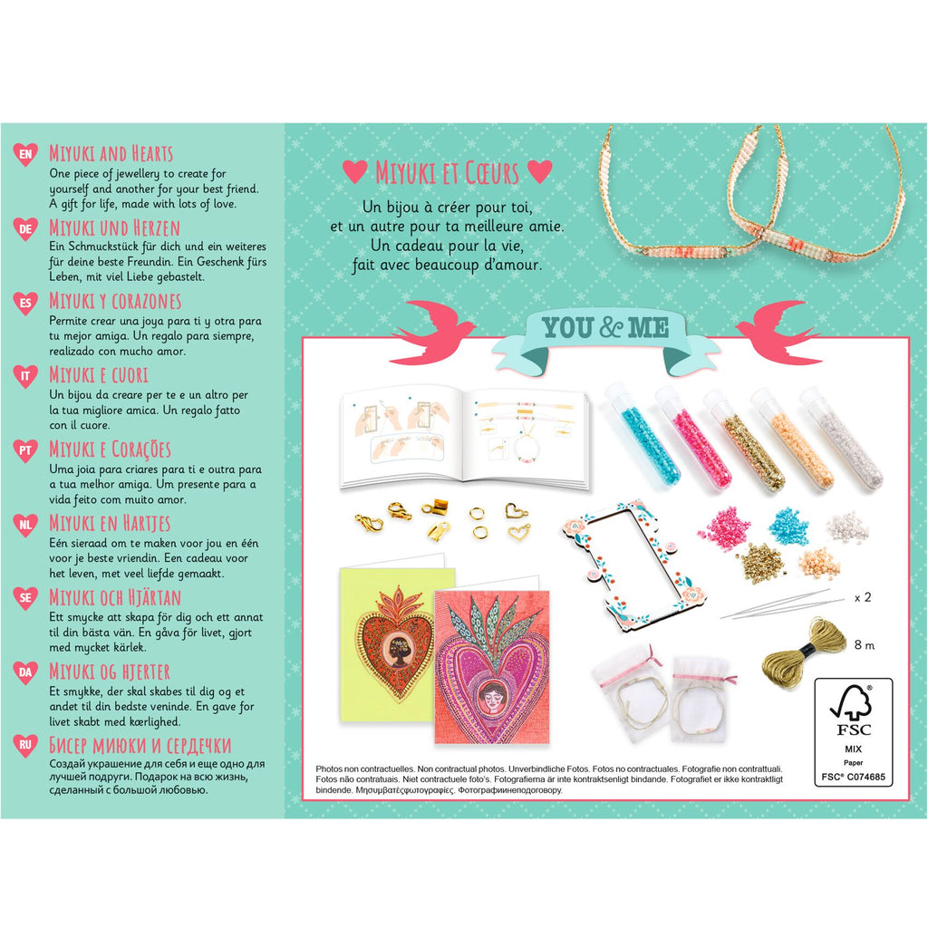 Perline Per Braccialetti Fai Da Te - Miyuki e Cuori