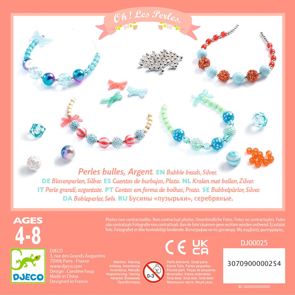 Perline A Bolle - Argento