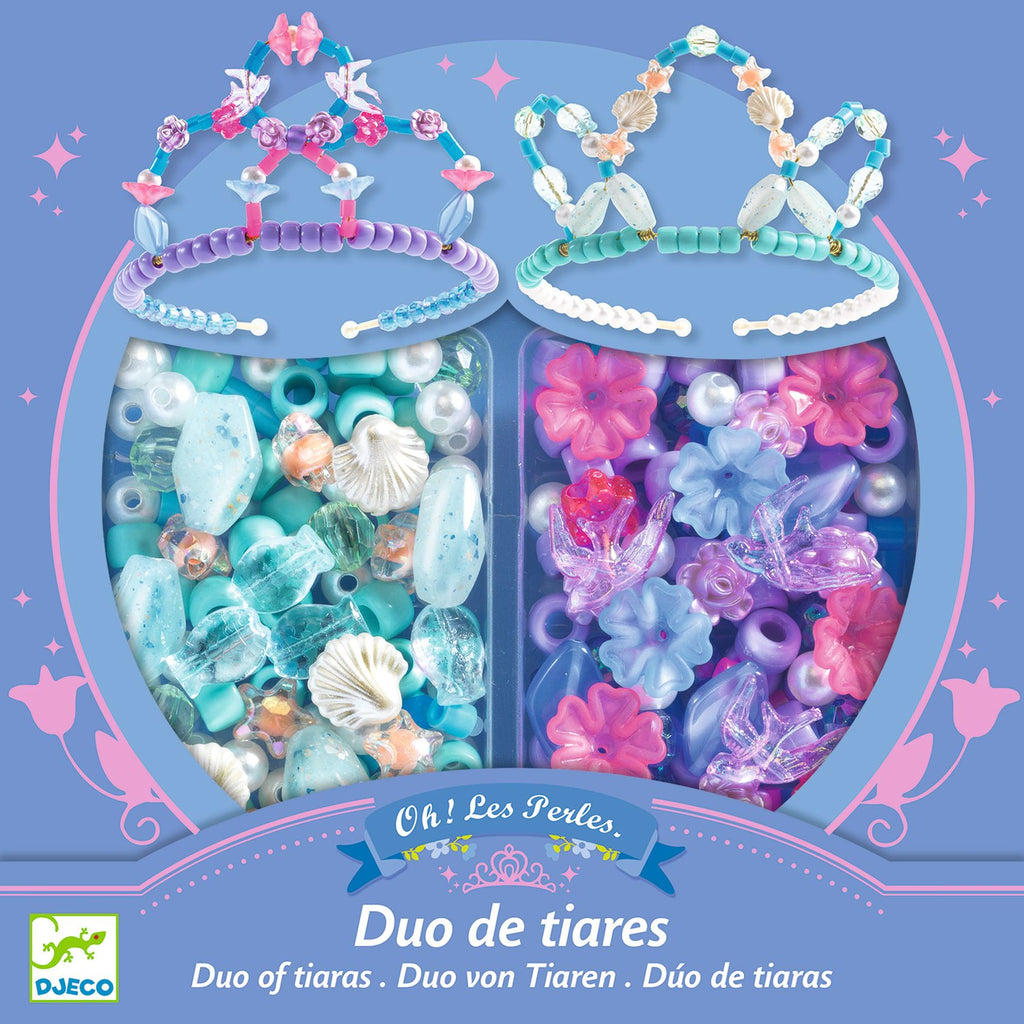 Perline Duo Corone - Blu