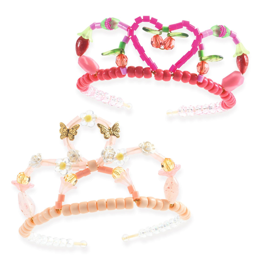 Perline Duo Corone - Rosa