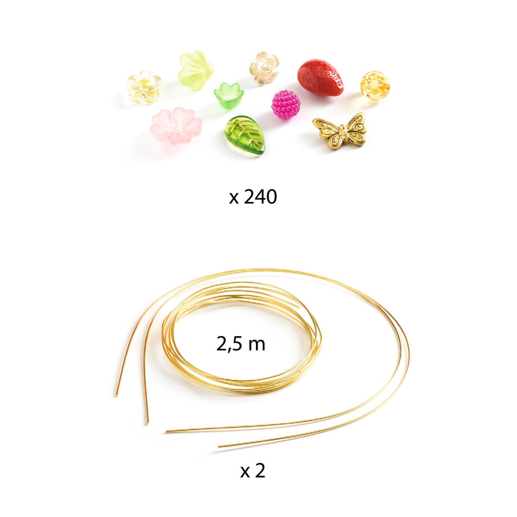 Perline Duo Corone - Rosa