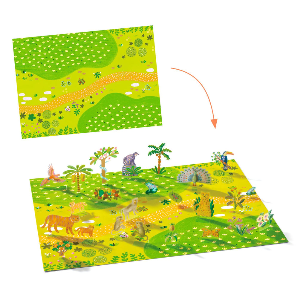 Stickers da Sollevare - Animali Della Savana