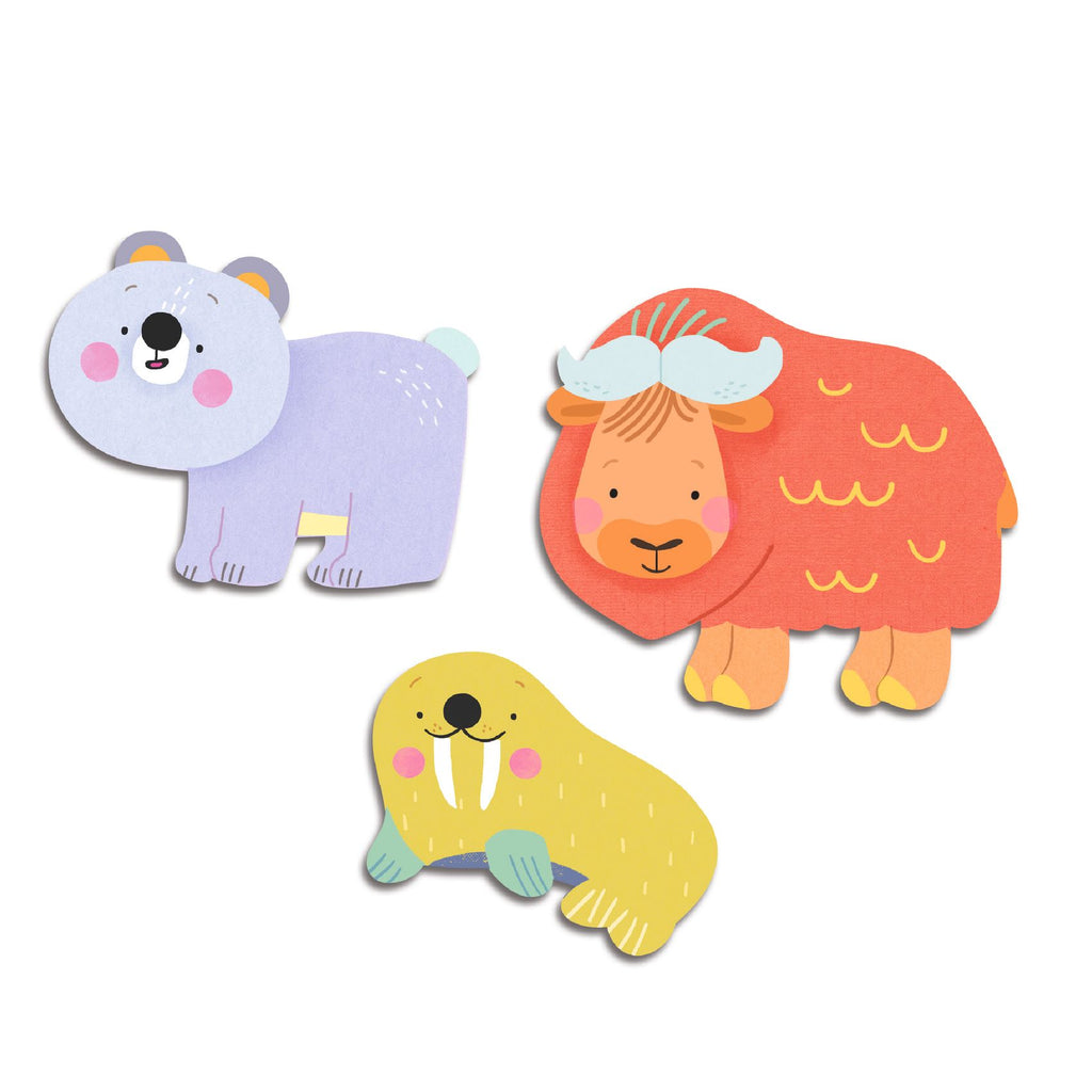 Stickers Sagomati - Animali Dei Ghiacci