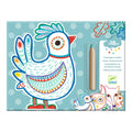 Set Disegni Da Colorare e Rivelare - Animali Del Bosco