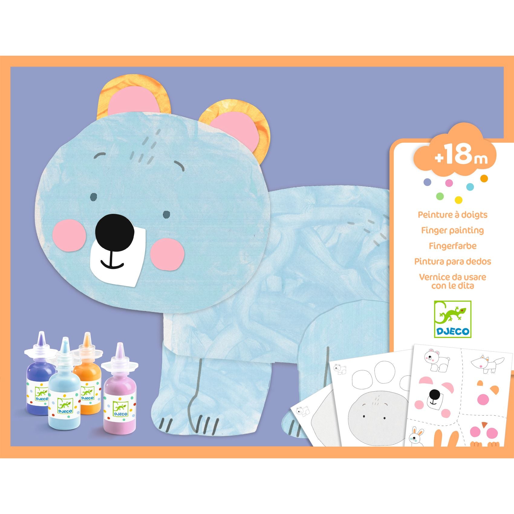  Kit Pittura a Dita - Animali