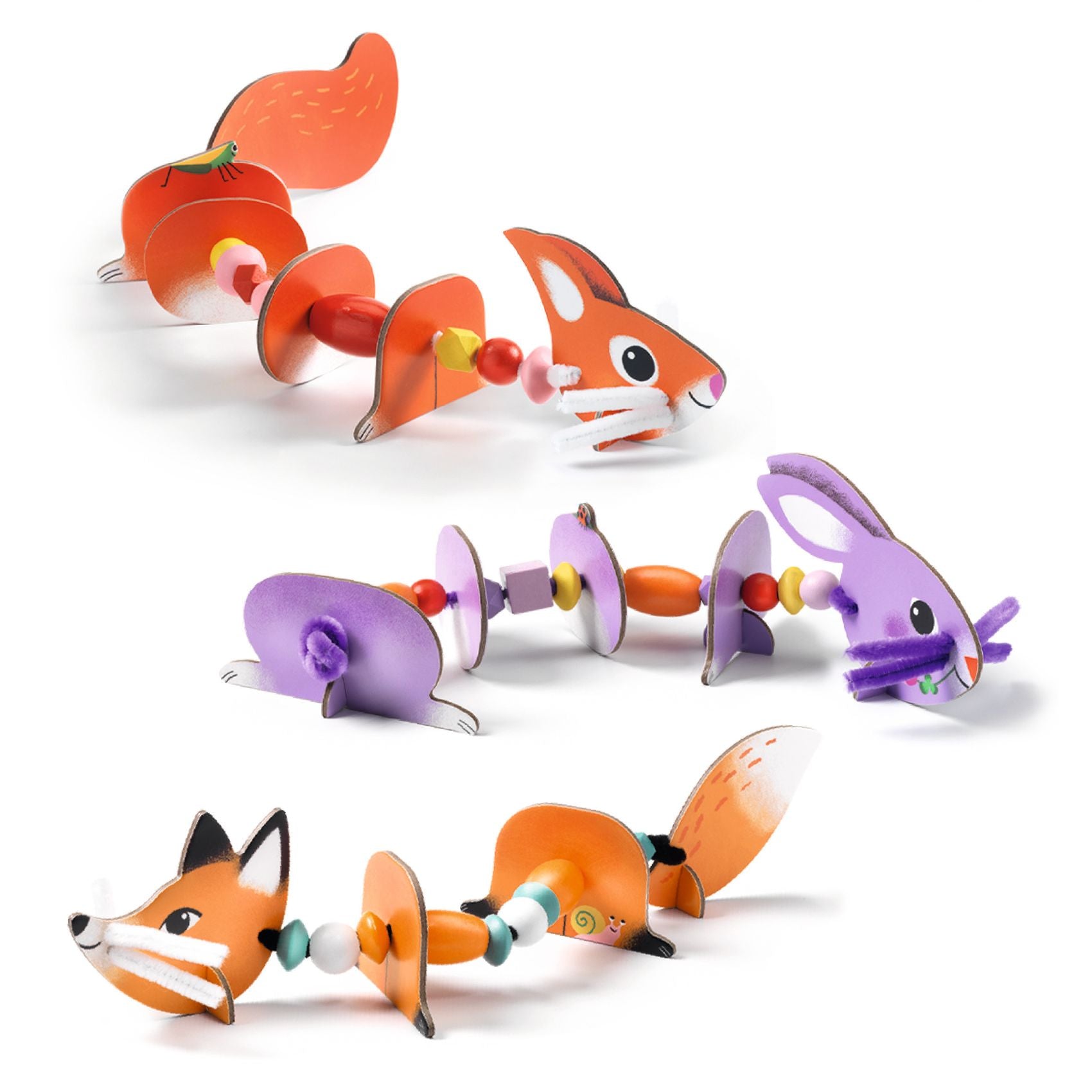 Gioco di infilare - Animali mignon
