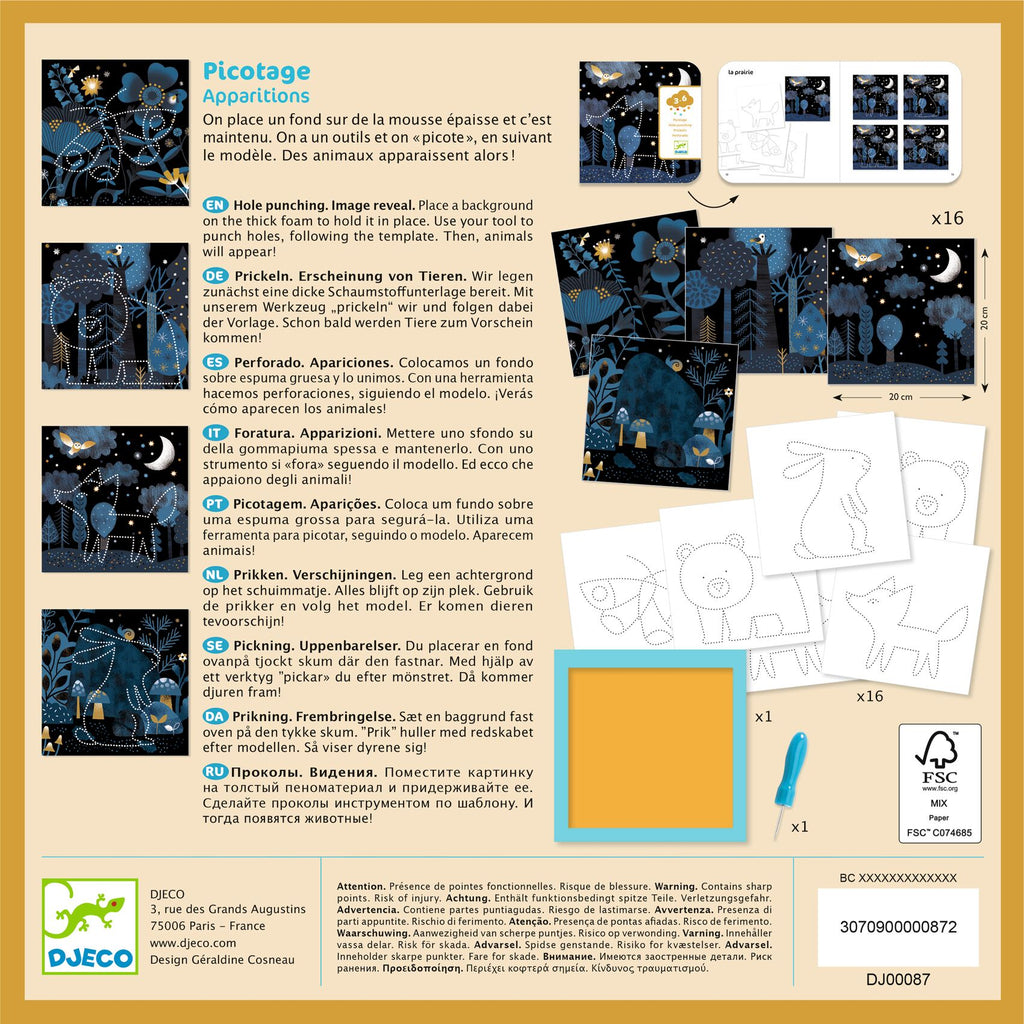 Apparitions, carte da grattare creative