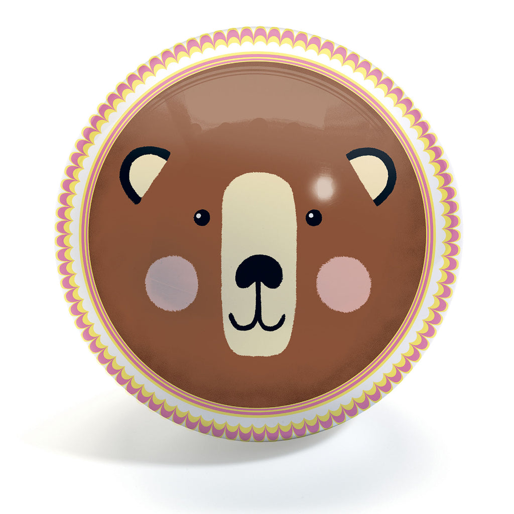 Palla Bear & Fox (Large), grande palla gonfiabile per bambini
