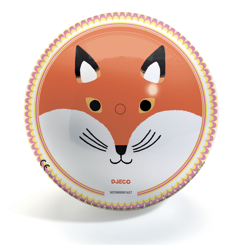 Palla Bear & Fox (Large), grande palla gonfiabile per bambini