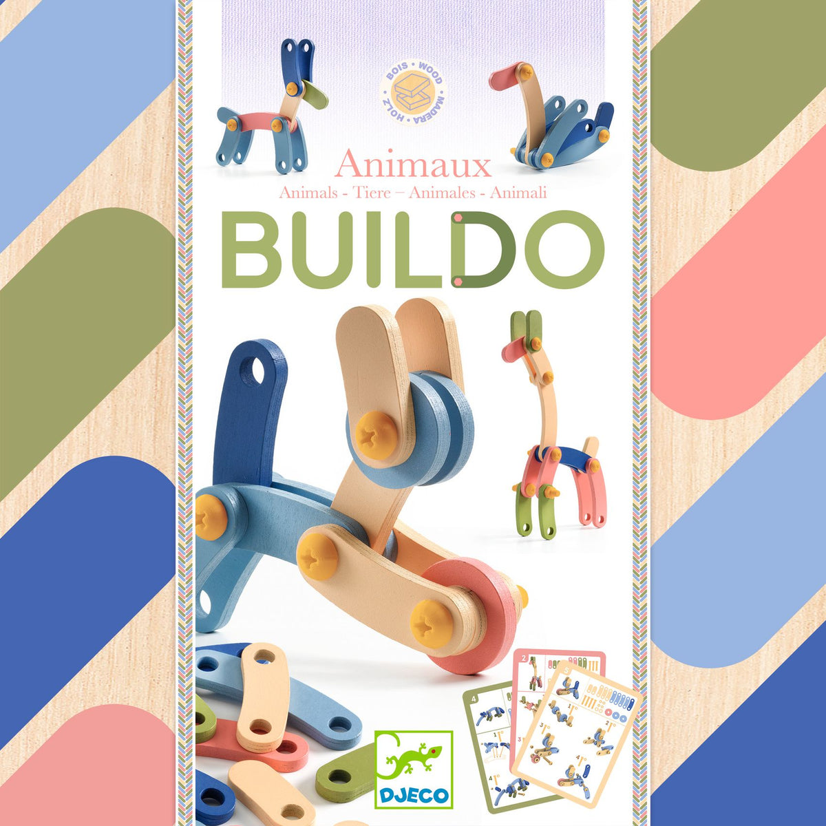 Costruzioni In Legno - Buildo Animali - Djeco