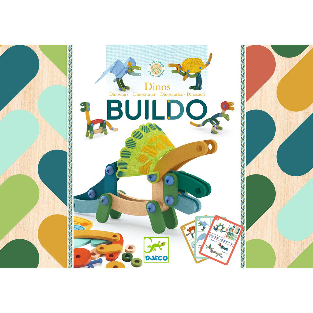 Costruzioni In Legno - Buildo Dinosauri - Djeco