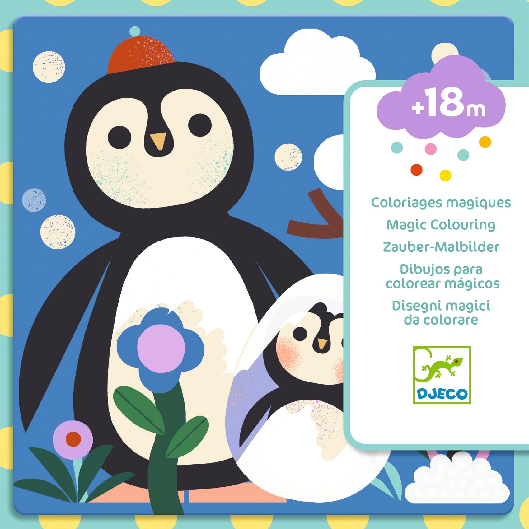 Cards Da Colorare Con Penna Ad Acqua - Mamma E Bambino Da Tutto Il Mondo