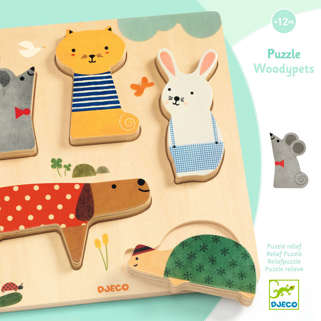 Puzzle in Legno - Woodypets