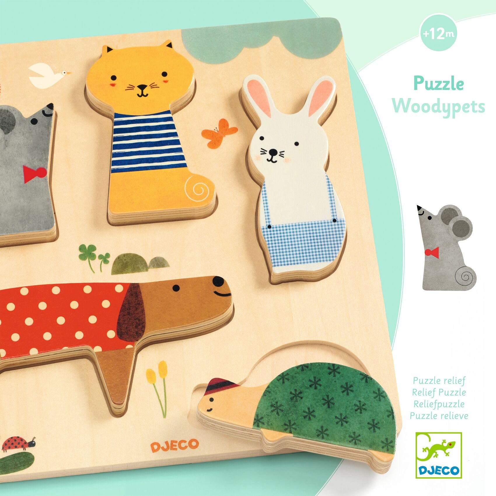 Puzzle in Legno - Woodypets