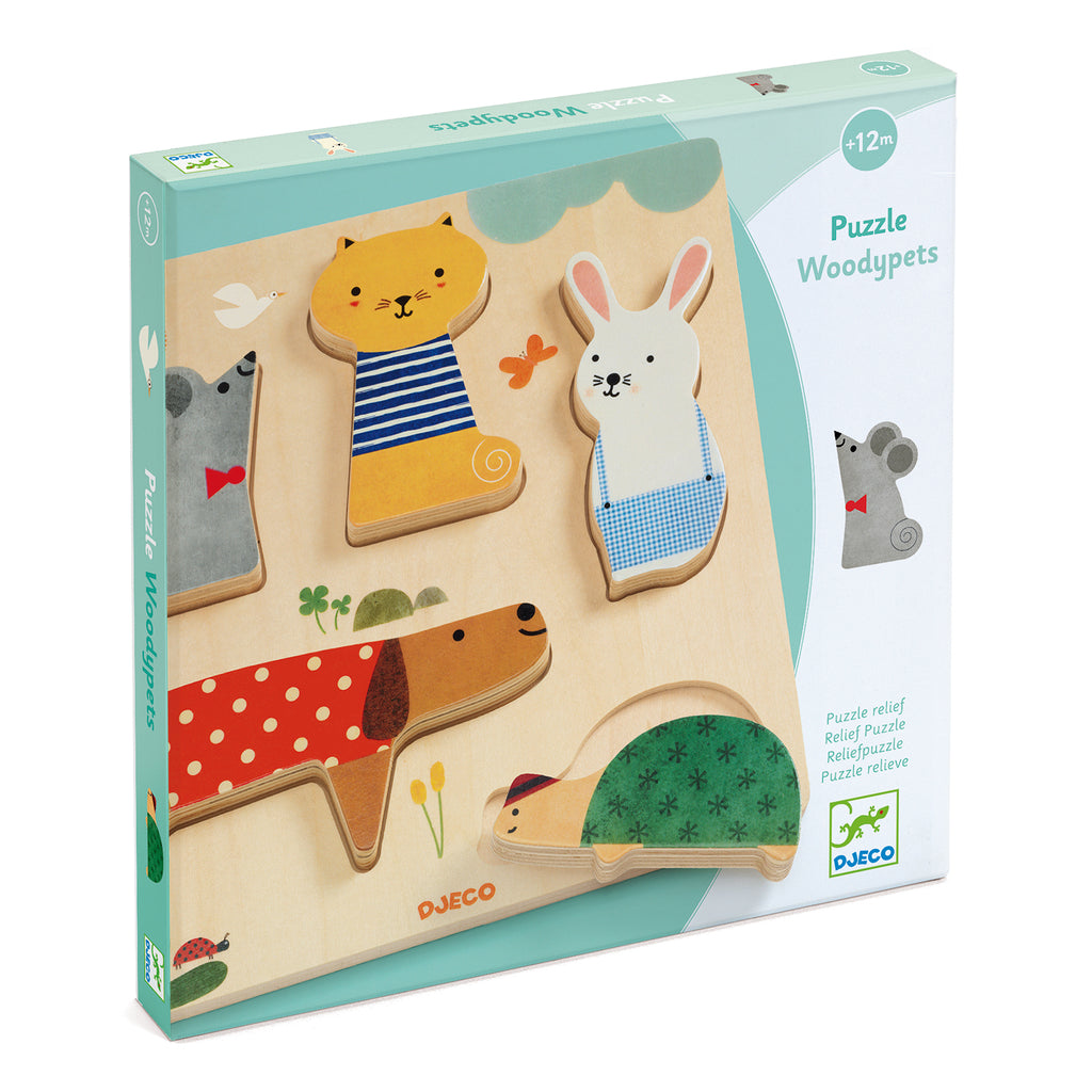 Puzzle in Legno - Woodypets 
