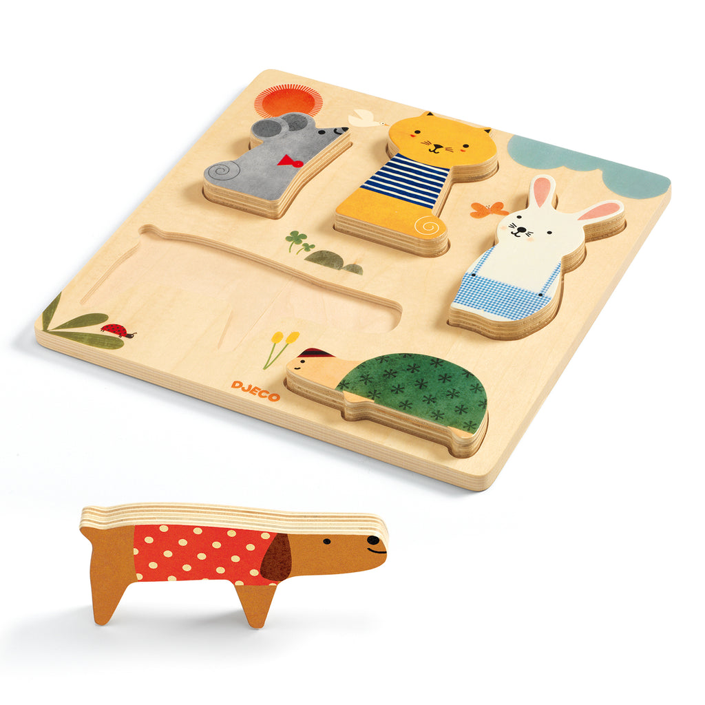 Puzzle in Legno - Woodypets 