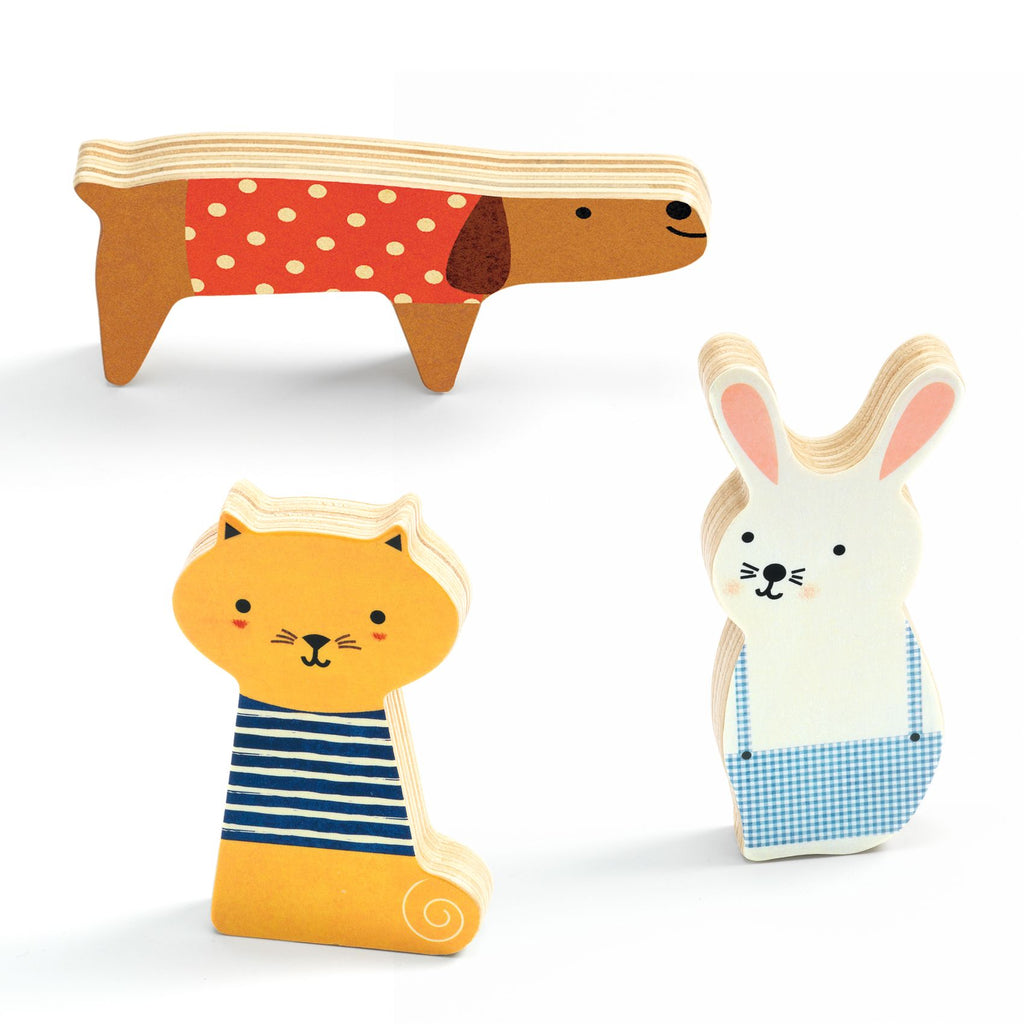Puzzle in Legno - Woodypets