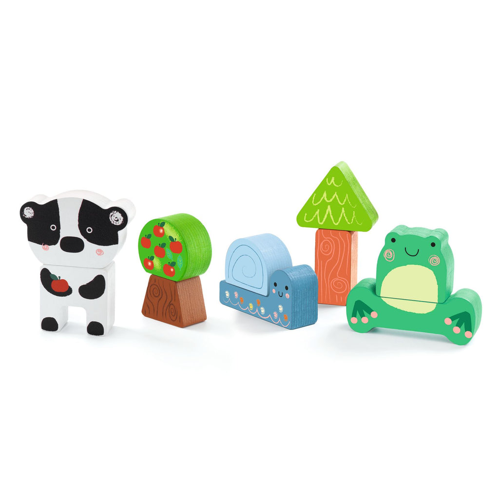Puzzle in Legno - Puzz & Match Happy