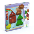 Puzzle e  Abbinamenti In Legno Arcobaleno