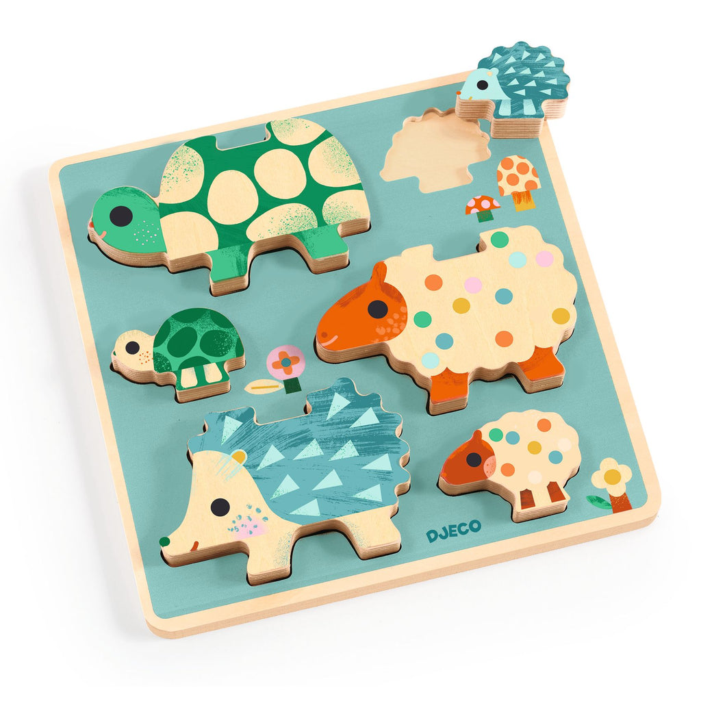 Puzz & Play Family: puzzle con personaggi per gioco libero