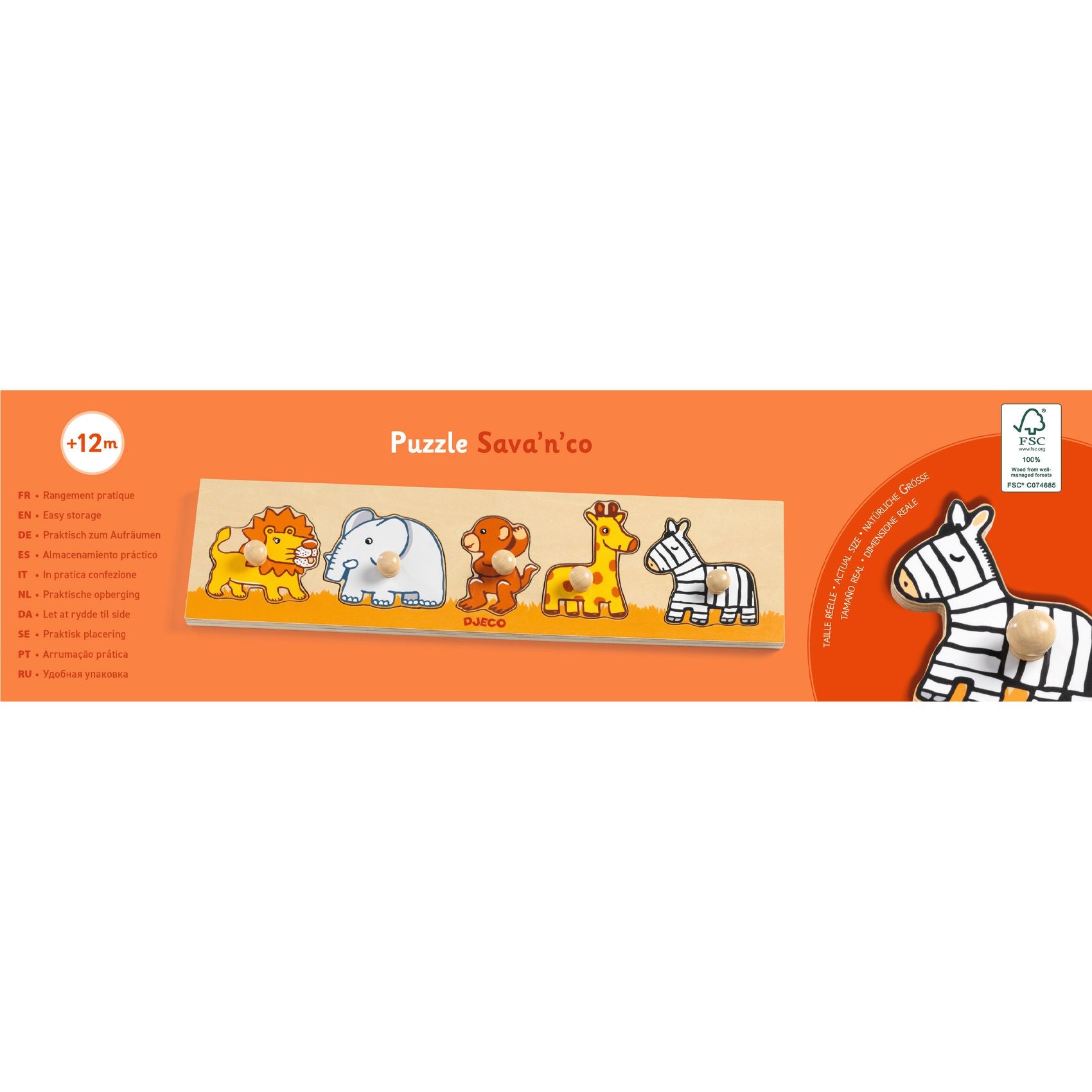 Puzzle in legno Sava'n'co