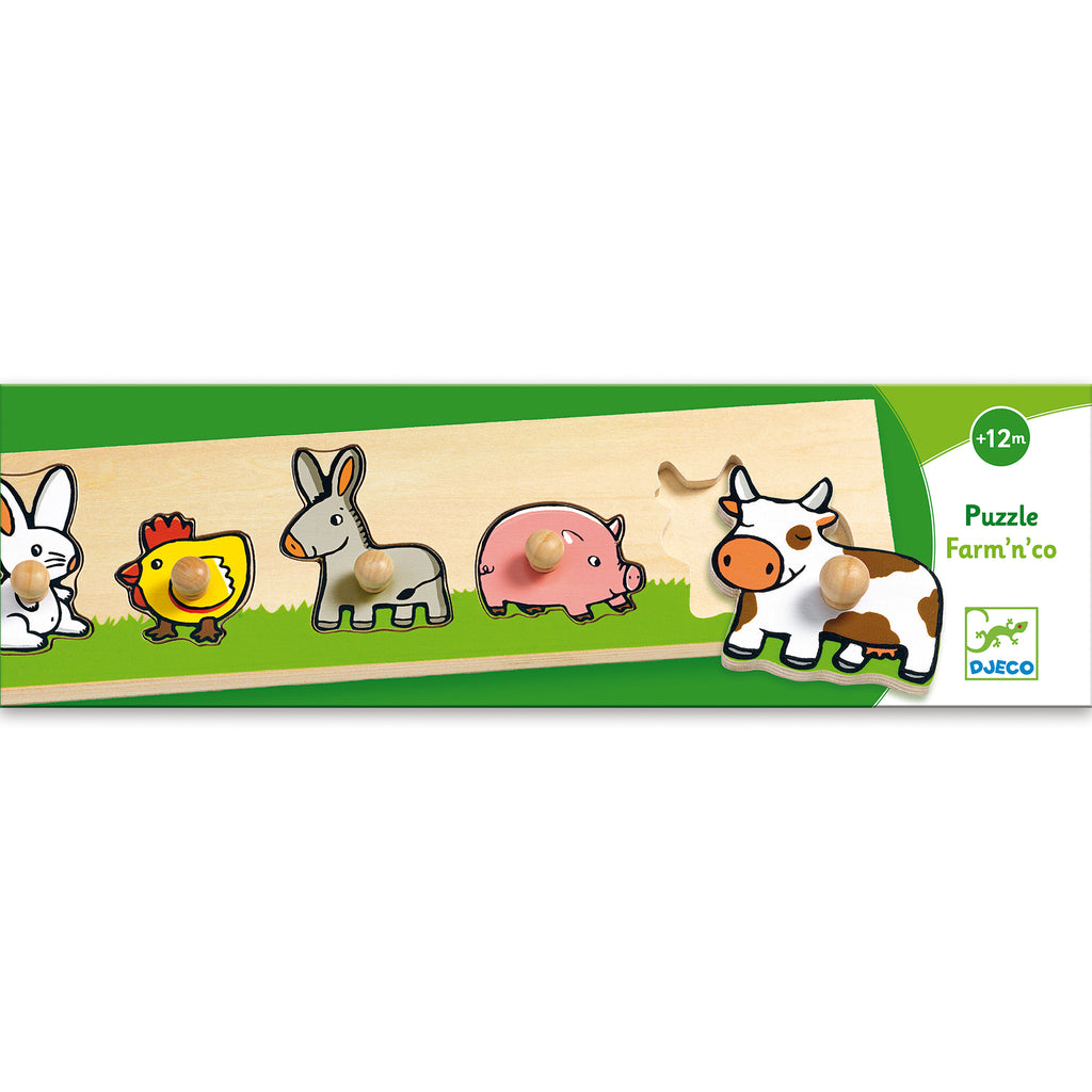 Puzzle in legno Farm'n'co