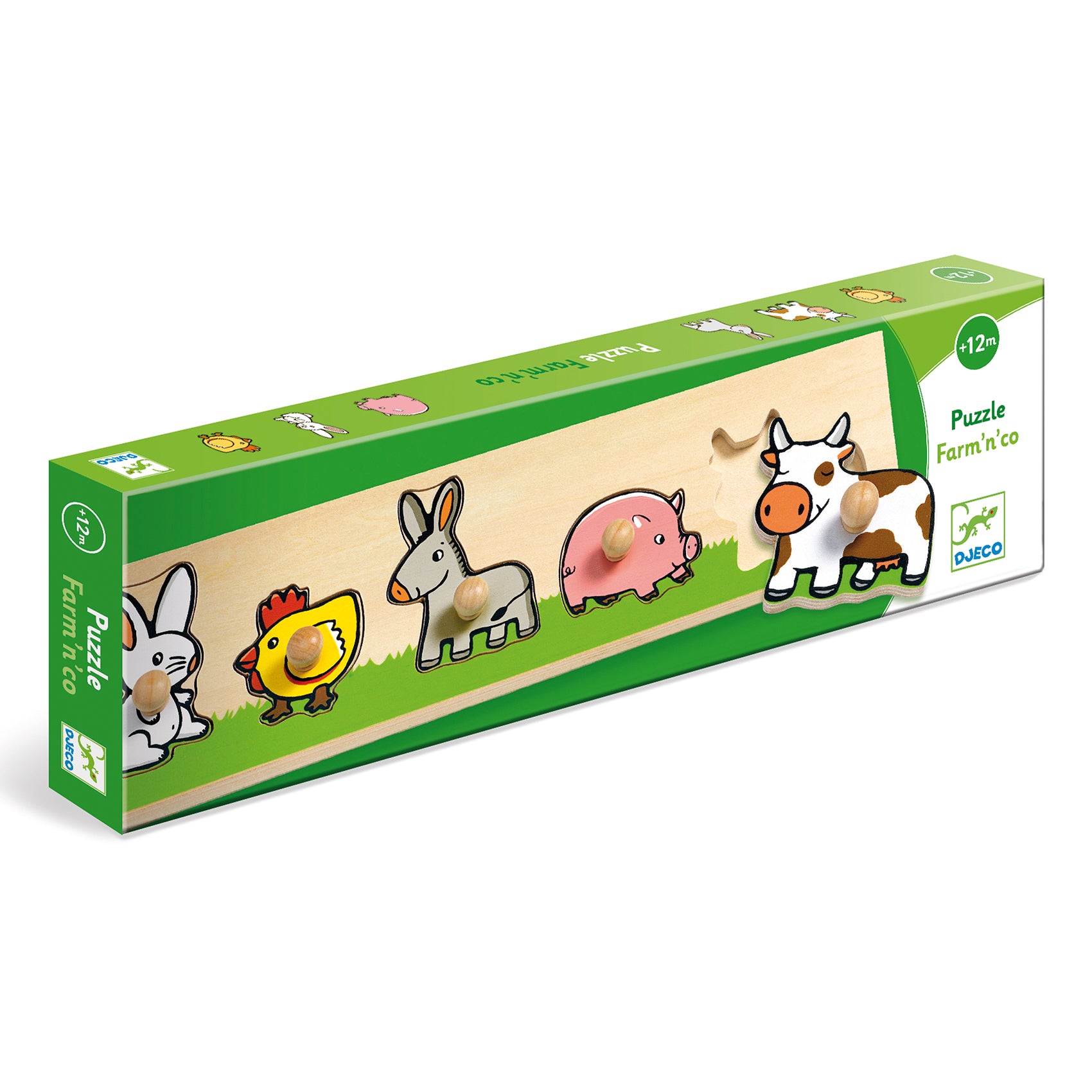 Puzzle in legno Farm'n'co