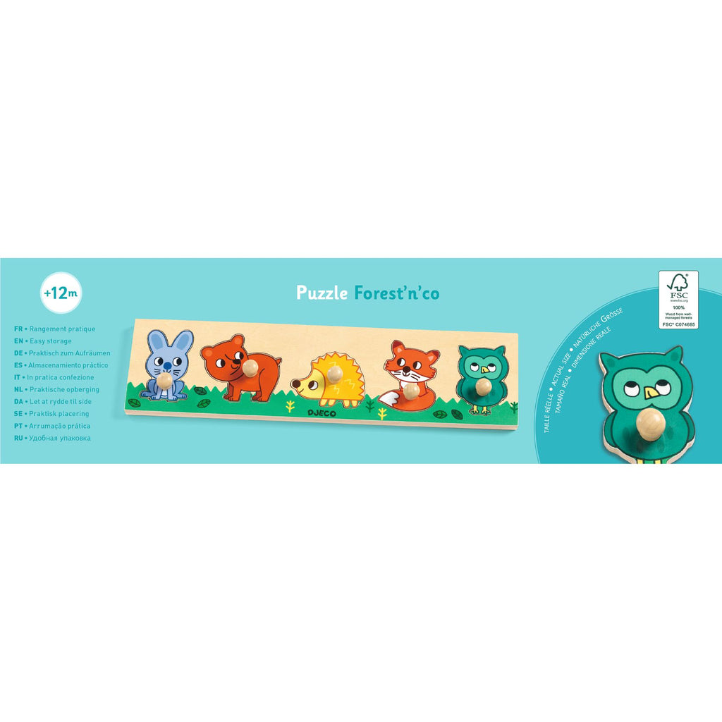 Puzzle in legno Forest'n'co