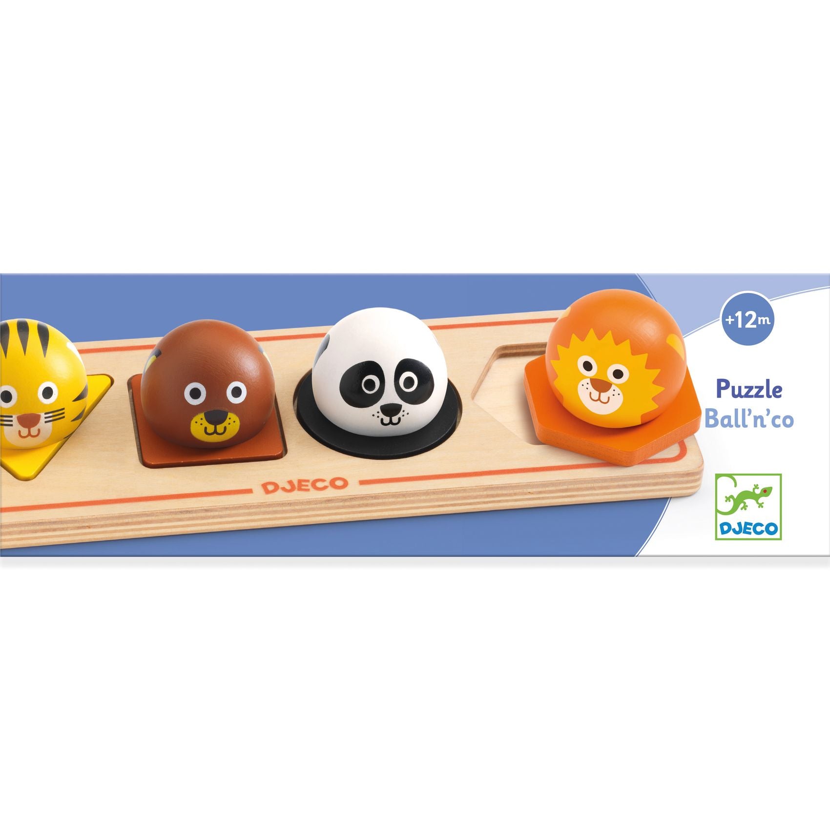 Puzzle Ad Incastro In Legno - Ball'n co