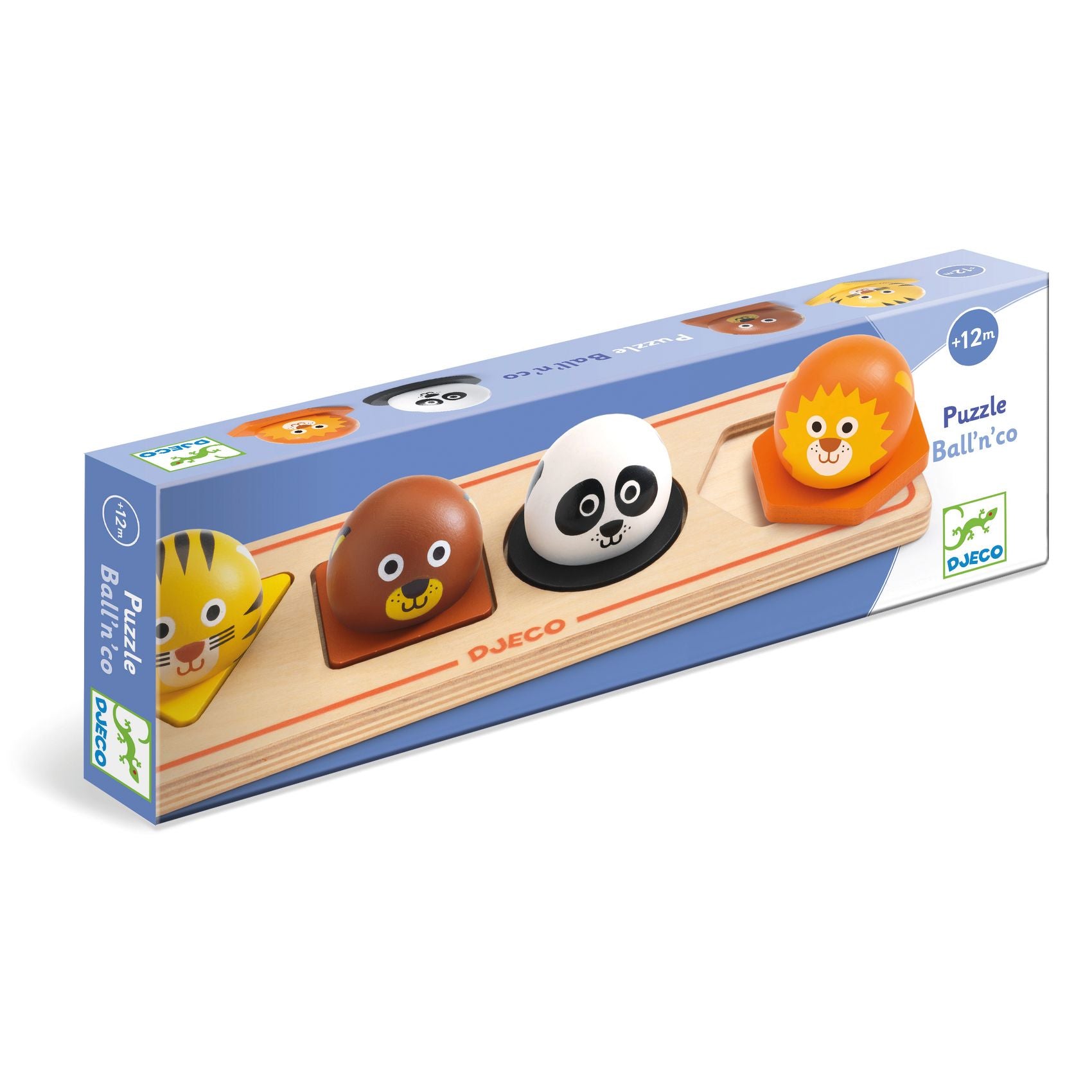 Puzzle Ad Incastro In Legno - Ball'n co