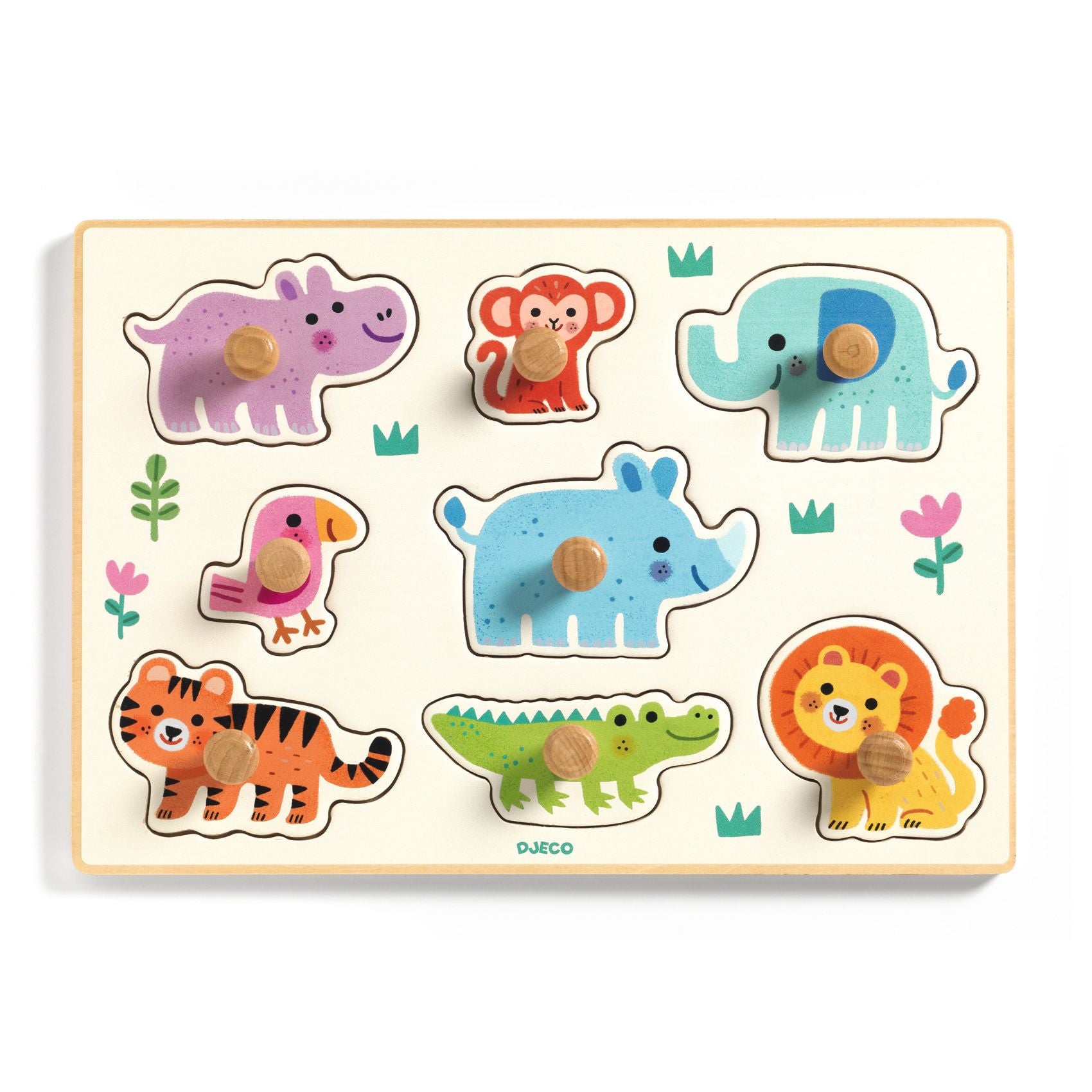 Puzzle Incastri In Legno - Hippo'n'Co 