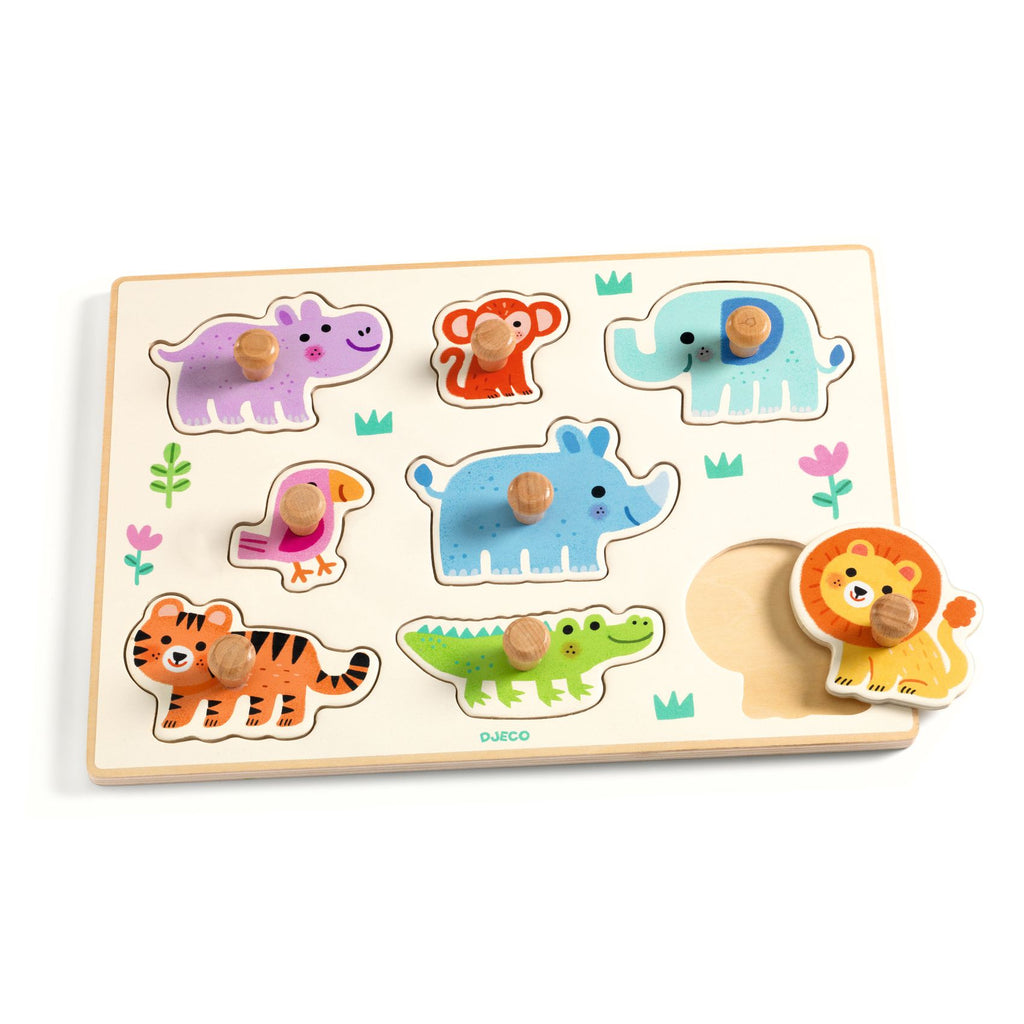 Puzzle Incastri In Legno - Hippo'n'Co 