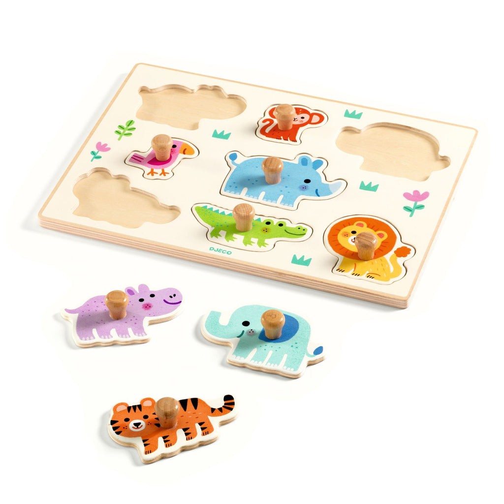 Puzzle Incastri In Legno - Hippo'n'Co 