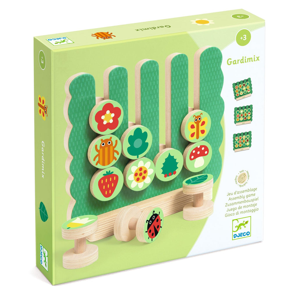 Gardimix - Gioco in legno FSC 100% per forme e colori