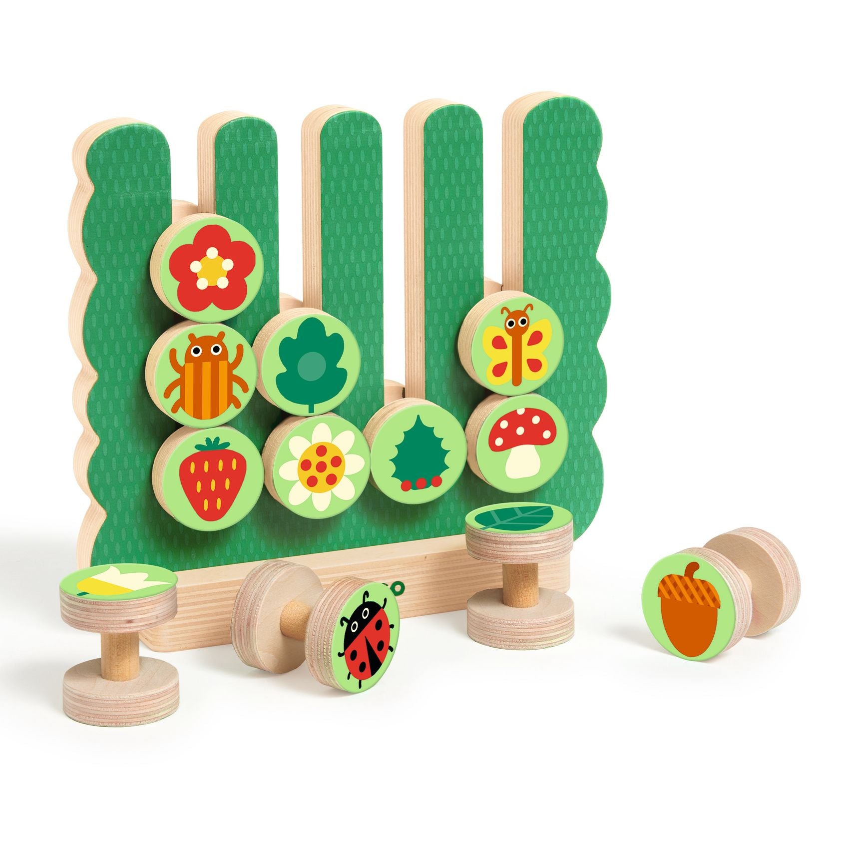 Gardimix - Gioco in legno FSC 100% per forme e colori